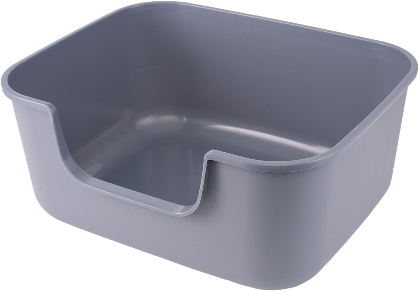 Caja arena para gatos grande lados altos entrada baja