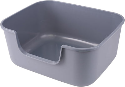 Caja arena para gatos grande lados altos entrada baja