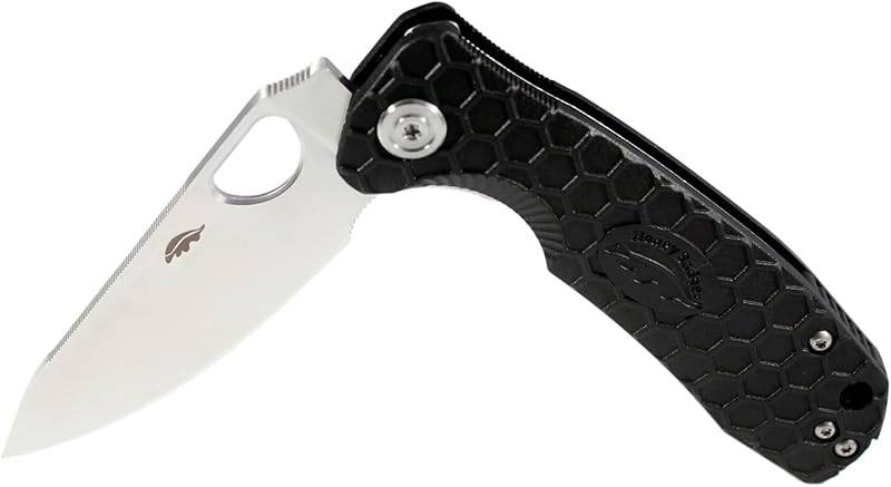 Cuchillo bolsillo plegable hoja 3.19" mango FRN negro
