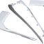 Molduras parachoques Mitsubishi Outlander 20-23 Cromo