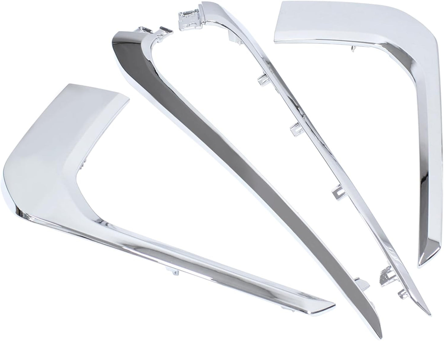Molduras parachoques Mitsubishi Outlander 20-23 Cromo