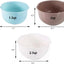 3 Pzas Cuencos Plástico Mezclar 1.5-2.5qt Base Antiderrap