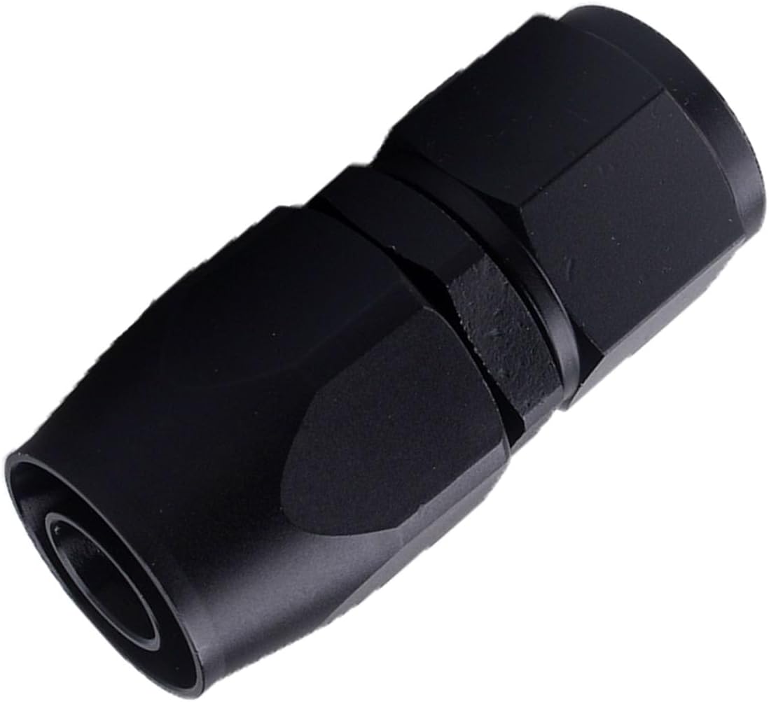 Accesorio manguera aluminio recto 12an cpd negro