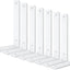 Soportes estante blancos 8" pack 8 flotantes rústicos
