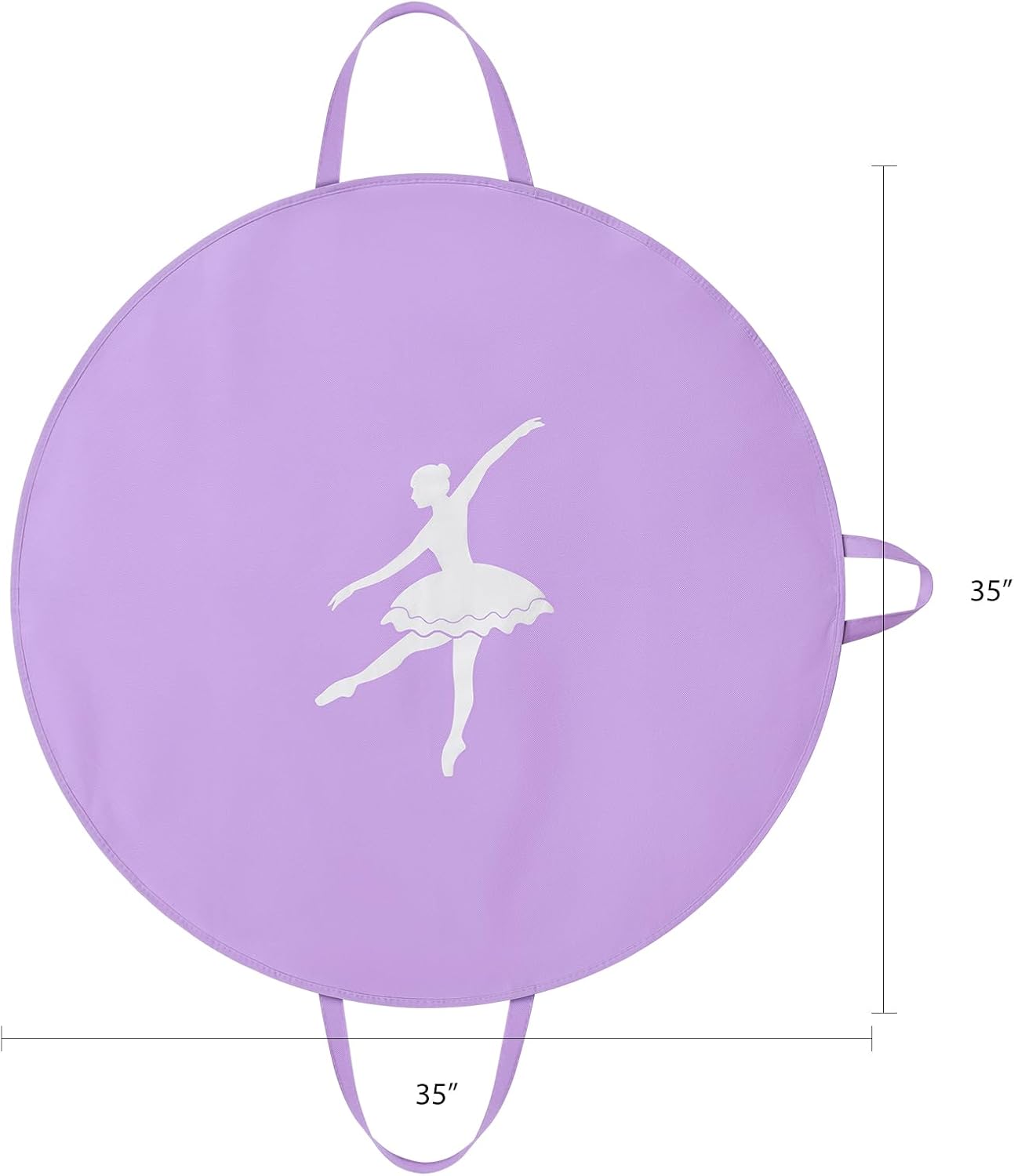Bolsa tutu plegable para bailarinas 35" con correa