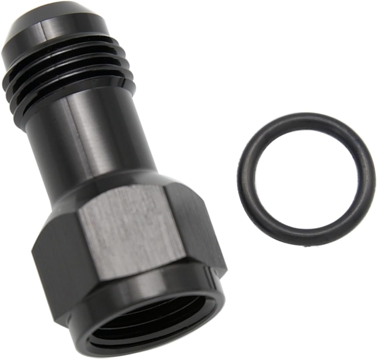 Extensor AN6 aluminio con anillo tórico negro 1.476"