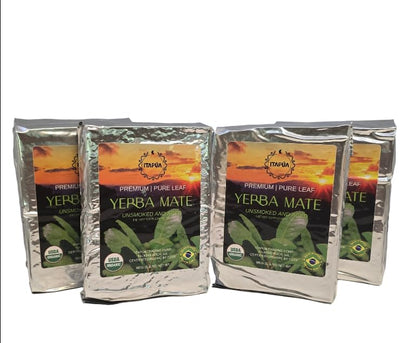 Yerba mate orgánica pura 4.4lb