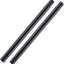 Kit poste extensión acero inox 1" 2pzas negro
