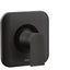 Set moldura bañera ducha equilibrio presión negro mate