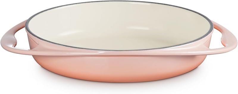 Plato tarta Tatin hierro fundido esmaltado 2qt Pêche