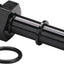 Adaptador EFI macho 3/8 SAE aluminio negro