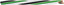 Alambre THHN 12/3 negro blanco verde 250ft