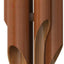 Campanillas viento bambú madera medianas hechas a mano