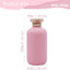6 Botellas Viaje 6.8oz con Tapas Bloqueo HDPE/PP Grado Alimenticio