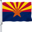 Bandera Arizona 3x5" doble cara poliéster resistente