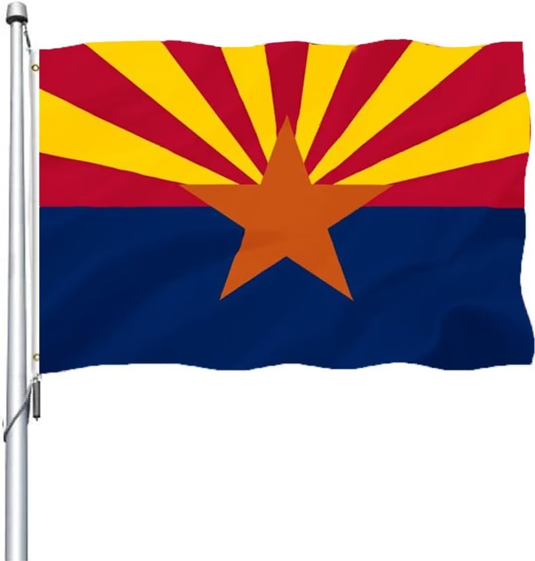 Bandera Arizona 3x5" doble cara poliéster resistente