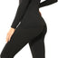 Ropa interior térmica mujer forro polar long johns clima