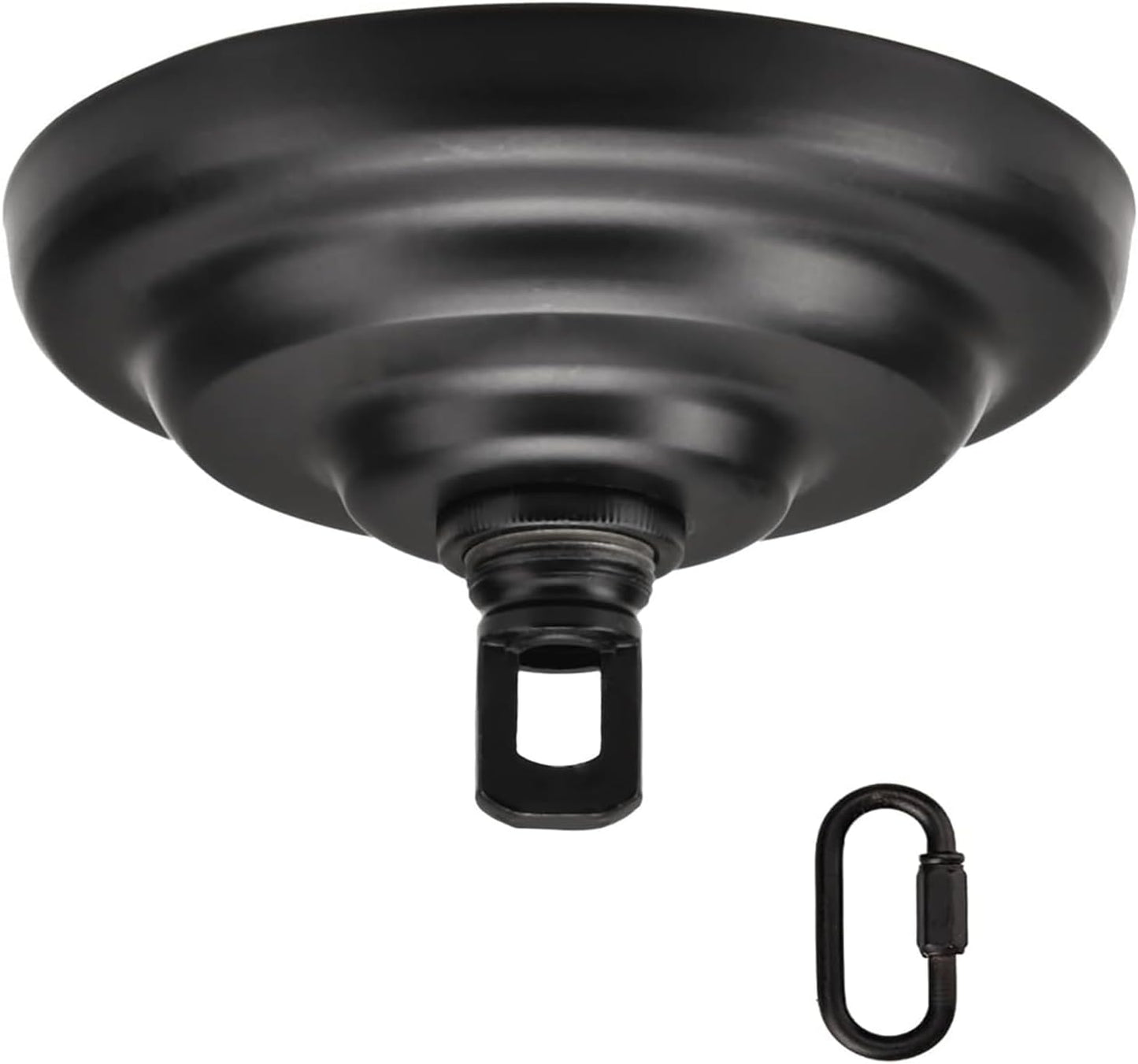 Kit toldo acero vintage para candelabro 5" negro