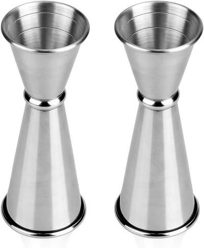 Jigger acero inox 18/8 para bar profesional 1/2 oz (2 unidades)
