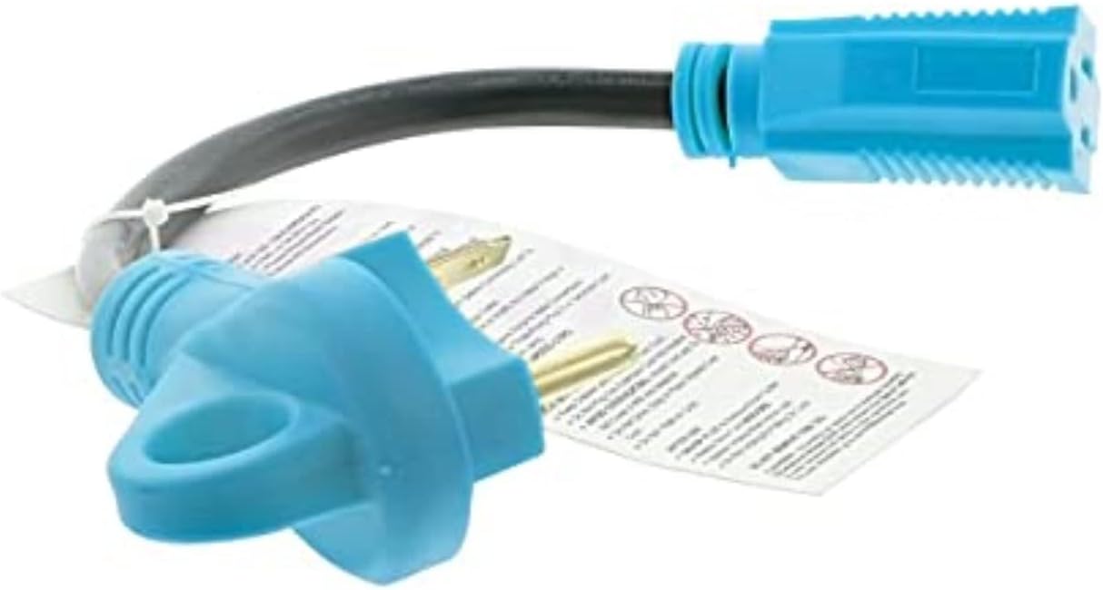 Adaptador RV 30A macho a 15A hembra -20°F