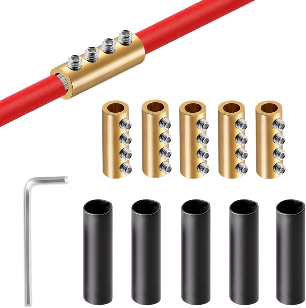 Conector cable 6-10 AWG 80A terminal rápido con s y tubo