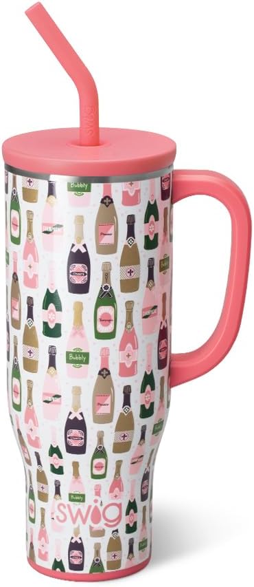 Vaso 30oz acero inox con asa popote aislado reutiliz.