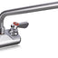 Grifo fregadero comercial latón 4" 2 agujeros boquilla