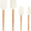 Set 4 Espátulas Silicona Grado Alimenticio Antiadherente