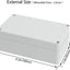 Caja eléctrica plástico IP65 6.2x3.5x2.4pulg