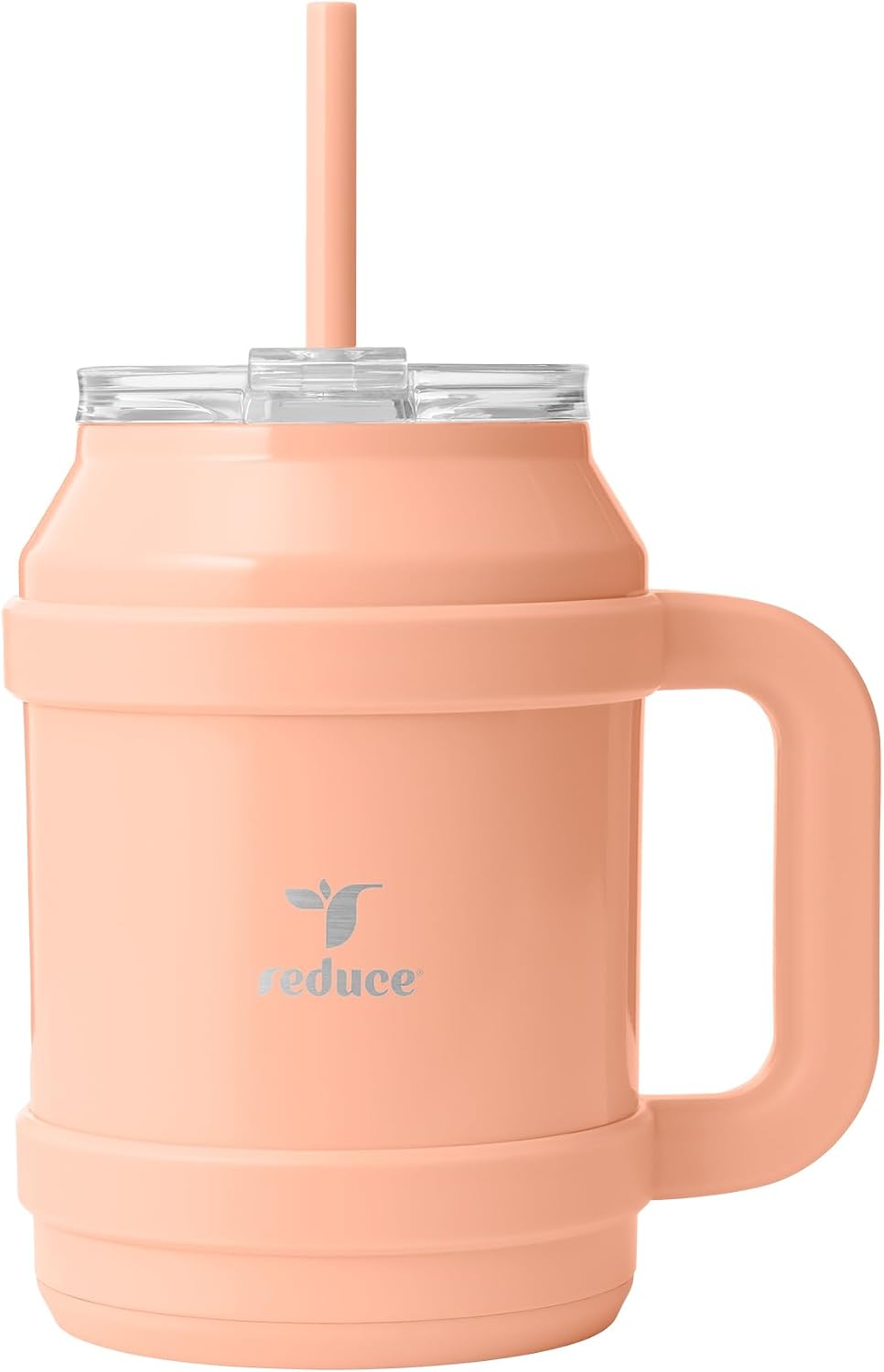 Vaso acero inox 50oz con asa popote y tapa sedona brillante