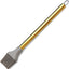 Cepillo silicona antiadherente mango chapado dorado cocina