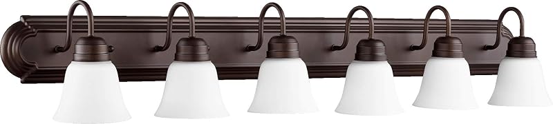 Vanity 6LT Bronce Aceitado Ópalo Satinado 5094-6-86