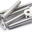 Tornillos M6 acero inox 1.969pulg cabeza plana