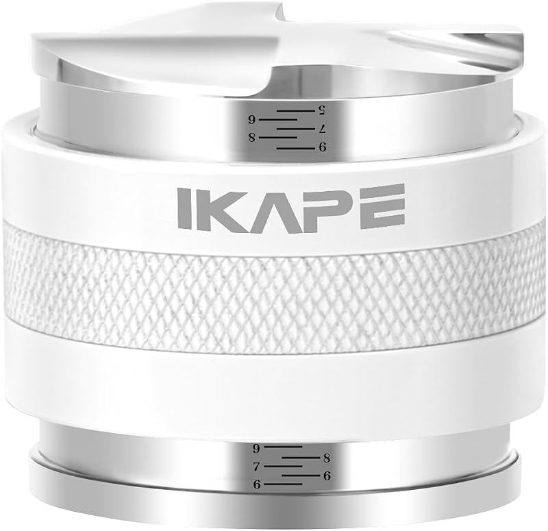 Distribuidor café 58mm prensador mano ajustable