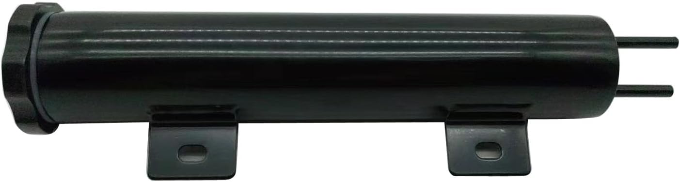 Tanque desbordamiento negro 14oz acero inox 2x10pulg universal