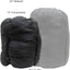 Saco dormir momia Denali -30° carbón/gris