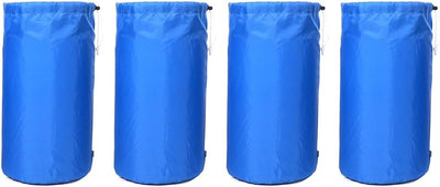 Sacos compresión 210 denier resistente agua 4 tamaños azul