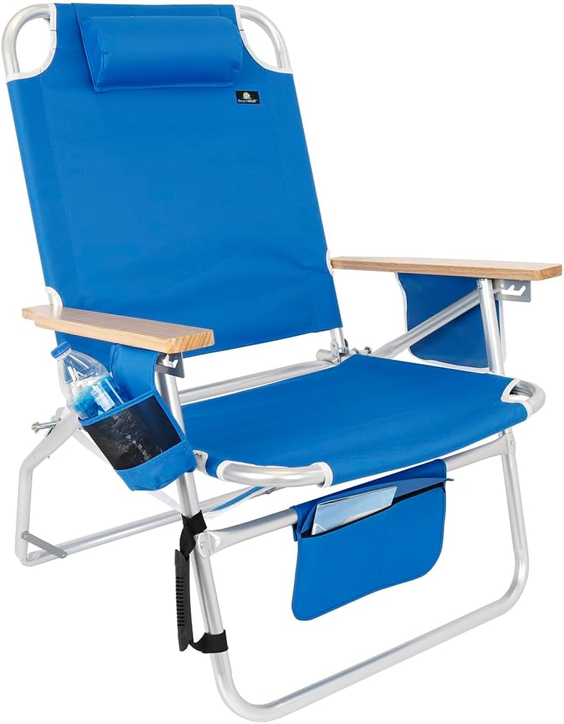 Silla playa Big Jumbo aluminio resiste 500lb
