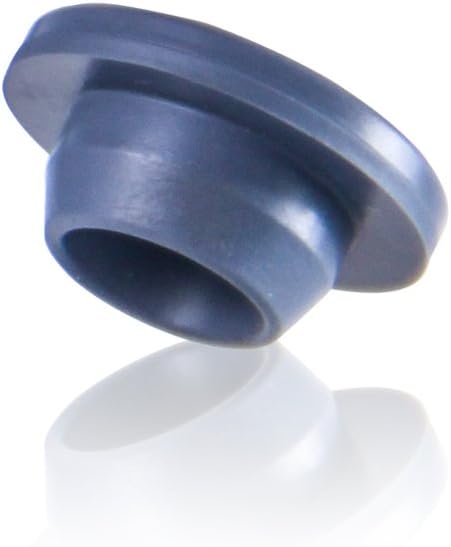 Tapones goma septa 0.787pulg butilo gris 500uds