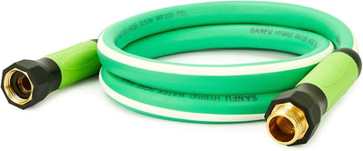 Manguera jardín 5/8" x6ft 800PSI flexible mango accesorios
