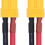Cable extensión XT60 hembra para batería RC con solar