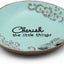 Bandeja joyas decorativa redonda 3" azul