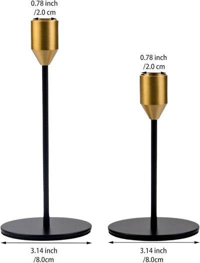 Portavelas hierro juego 2 candelabros bodas cenas