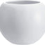 Maceta Alta Fibra Piedra Blanca 13.5x17 Drenaje Interior/Exterior