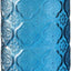 Tarro vidrio azul 34oz para azúcar café té galletas