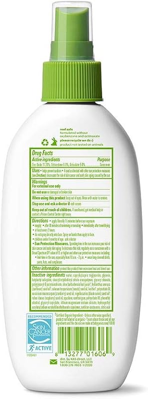 Spray protector solar bebé 50 SPF y repelente 6oz set 2