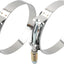 2 Abrazaderas Manguera Acero Inox 4-4.25pulg