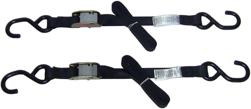 Cinturón seguridad negro pack 6