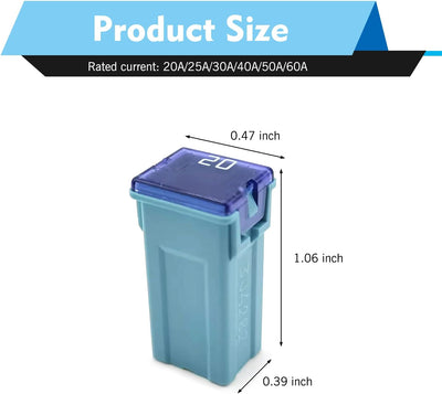 Set 6 Fusibles Micro Cartucho 20A-60A