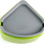 Taza anidable cuenco color verde funda aislante campamento